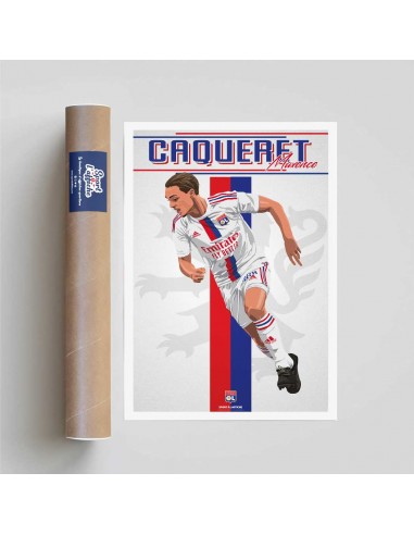 Affiche OL - Maxence Caqueret