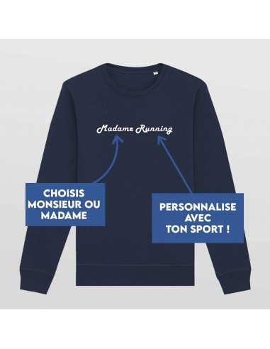 Pull Monsieur Madame Sport Personnalisé shop