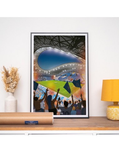 Pack 3 Affiches Olympique de Marseille la colonne vertébrale