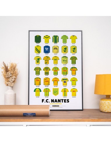 Pack 3 Affiches FC Nantes de pas cher