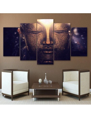 Tableau Visage de Bouddha 2 50-70% off 