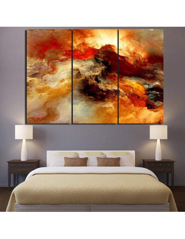 Tableau Nuages Orangés pas cher chine