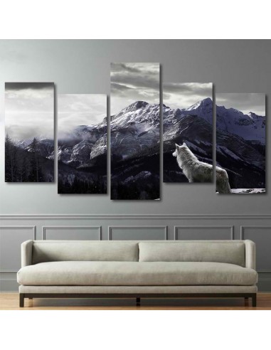 Tableau Loup des montagnes offre 