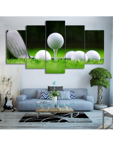 Tableau Golf, sur le green Paris Déstockage Promo