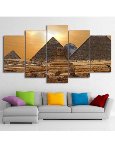 Tableau Sphinx et pyramides store