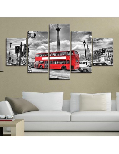 Tableau Bus londonien en stock