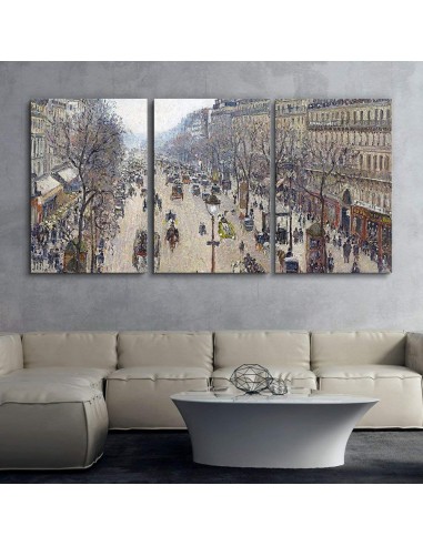 Tableau Boulevard Montmartre, Pissaro acheter en ligne