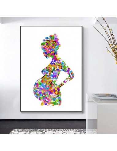 Tableau femme enceinte Amélioration de cerveau avec