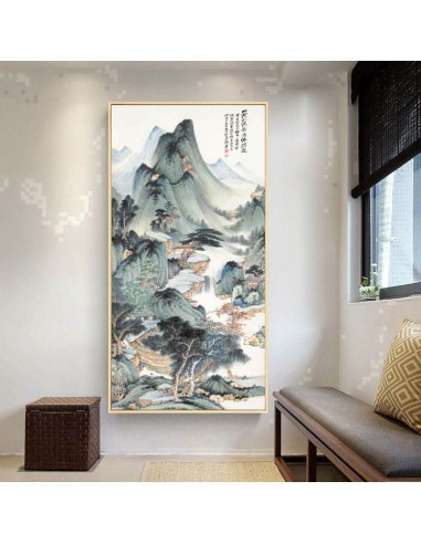 Peinture tableau japonais en stock