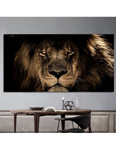 Tableau Lion Xxl s'inspire de l'anatomie humaine