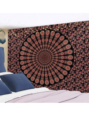 Wandbehang Roter Pfau Mandala JUSQU'A -70%! 