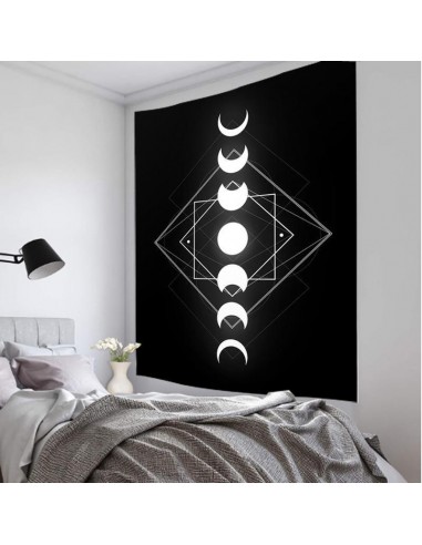 Mondzyklus Design Wandbehang En savoir plus