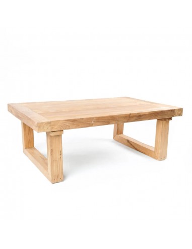 Table basse en teck recyclé - Naturel offre 