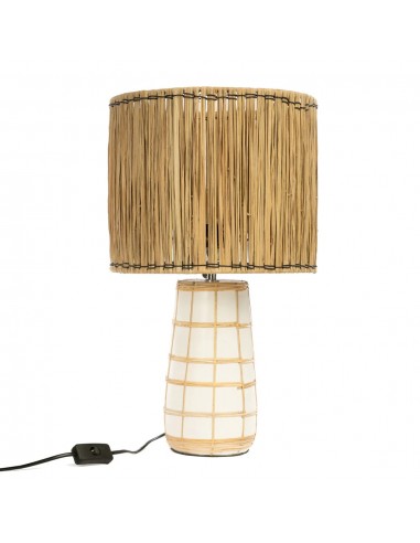 Lampe de table Molokai - Blanc Naturel pour bénéficier 