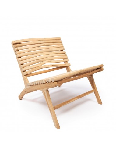 Fauteuil bois Islander - Naturel online